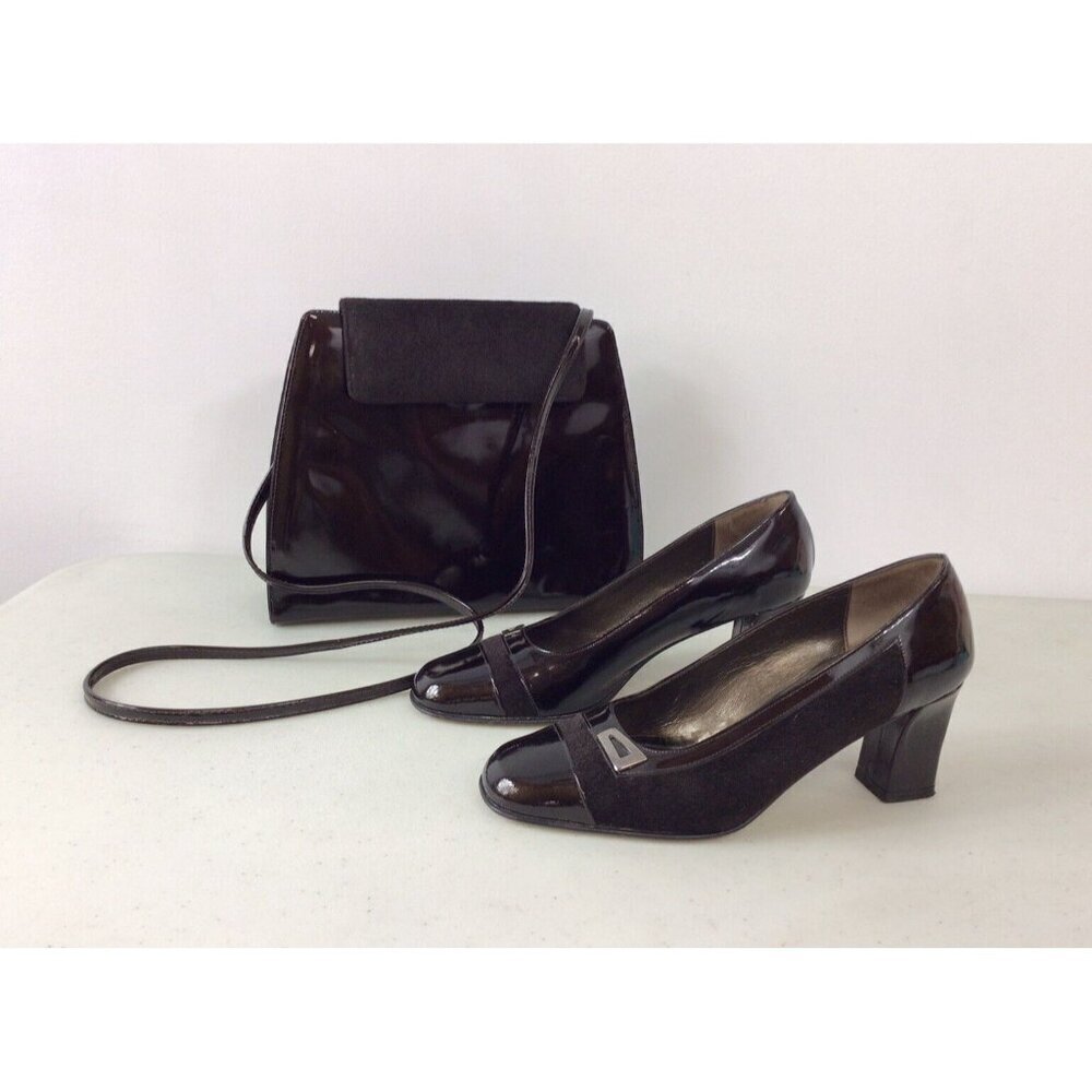 Roberto Capucci Heels Pumps Matching Purse Womens 5.5